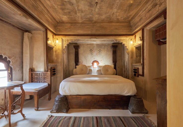 Bedroom 2, Kaladwas Lal Haveli, Udaipur