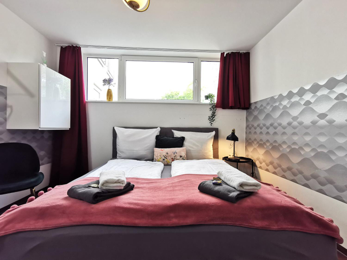Bedroom 2, BohnApartments Am Anger - Zentrum - Vollausstattung - WLAN, Erfurt