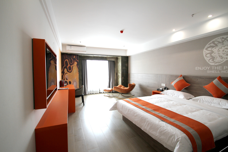 Bedroom 2, Shell Hotel (Yancheng Zhongnan Store), Yancheng