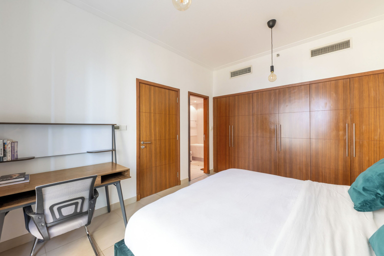 Bedroom 3, Excellent Panoramic 1BR at Attessa, Dubai
