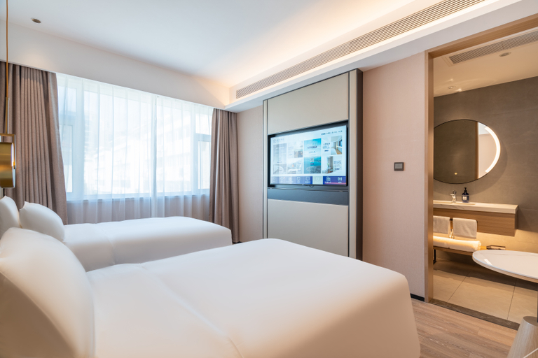 Bedroom 2, Starway Hotel Rizhao Haichu East Road Wanpingkou Scenic Area, Rizhao