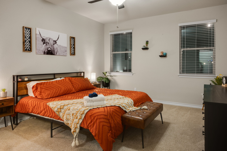 Bedroom 2, Casita San Marcos, Hays