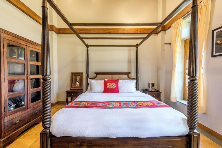 Bedroom 4, CosmicStays Parambi Farm- Vintage Charm, Pune