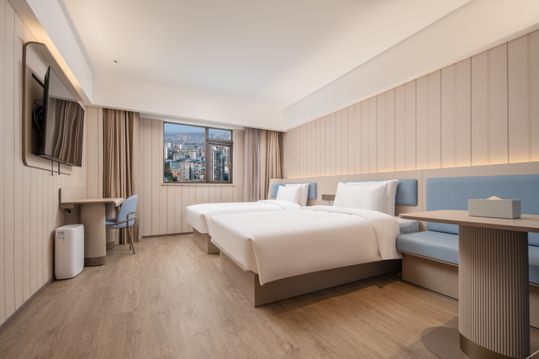 Bedroom 2, Hanting Hotel Guang'an Moore Spring, Guang'an
