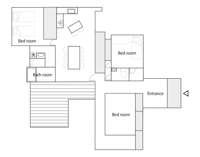 Floor plans, Hitachinaka Villa DAN - ひたちなか 暖 -, Hitachinaka