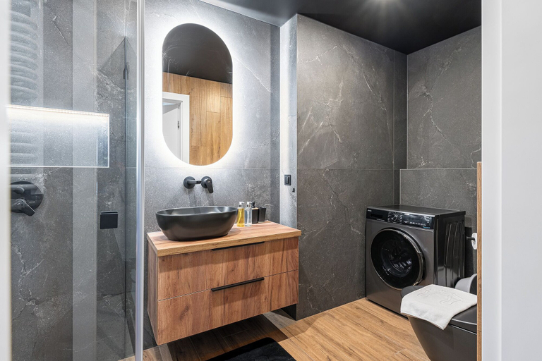 Bathroom 3, RentPlanet - Rezydencja Zegrze, Legionowo