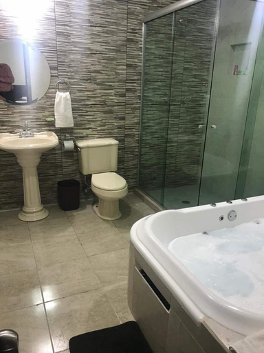 Bathroom, Hotel Fiesta Mexicana Pachuca, San Agustín Tlaxiaca