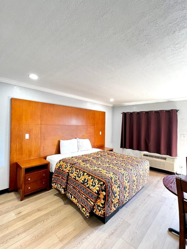 Bedroom 1, Aqua Inn Motel, Los Angeles