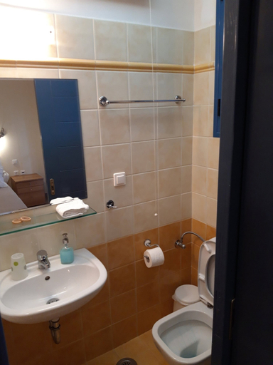 Bathroom, Bohemia Beach House Villa Near North-east Coast, Ionian Islands
