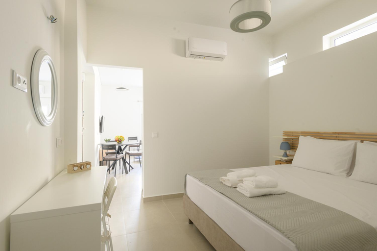 Bedroom 2, Irma's Apartments in Pilos, Peloponnese