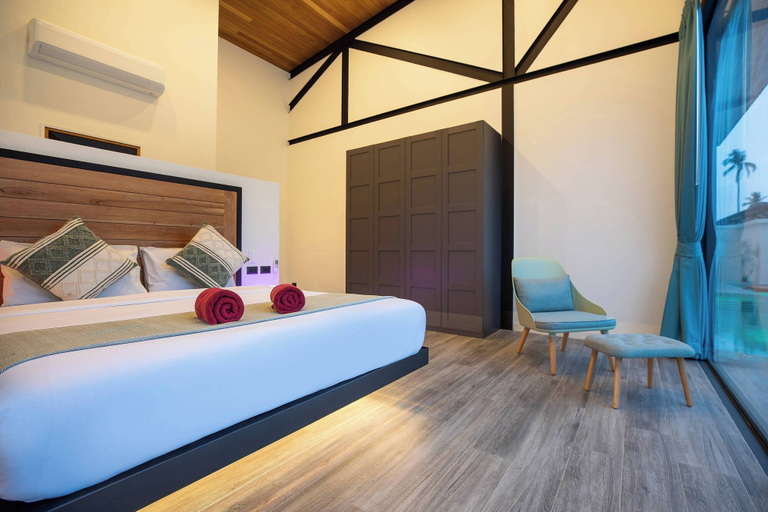 Bedroom 3, 17m Oxygen Pool Villa Sunset Garden 11, Pulau Phuket