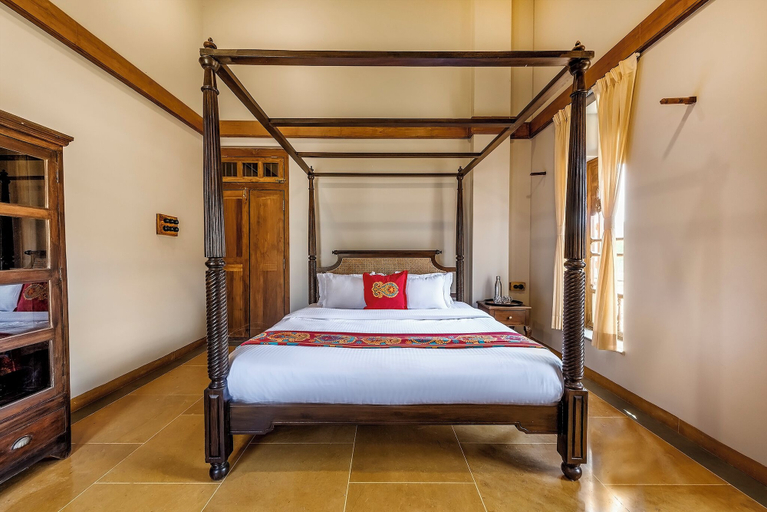 Bedroom 2, CosmicStays Parambi Farm- Vintage Charm, Pune