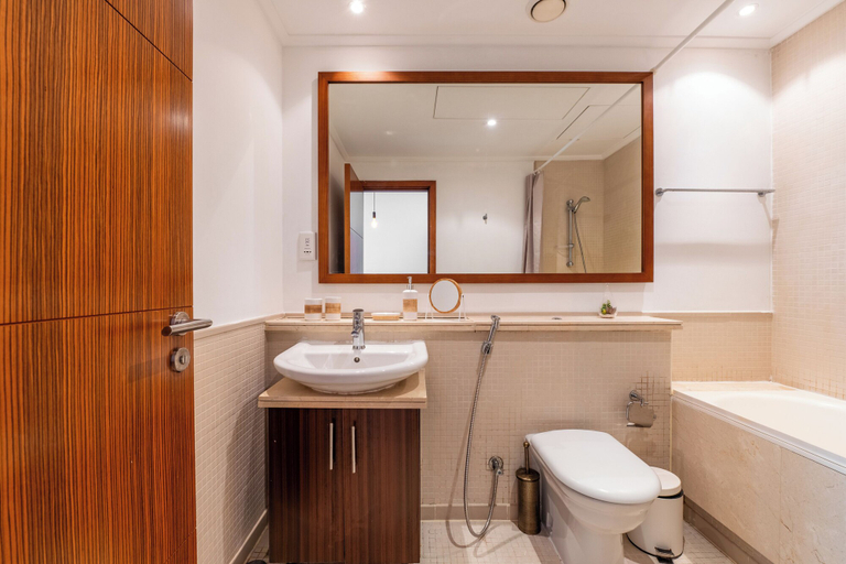 Bathroom 4, Excellent Panoramic 1BR at Attessa, Dubai