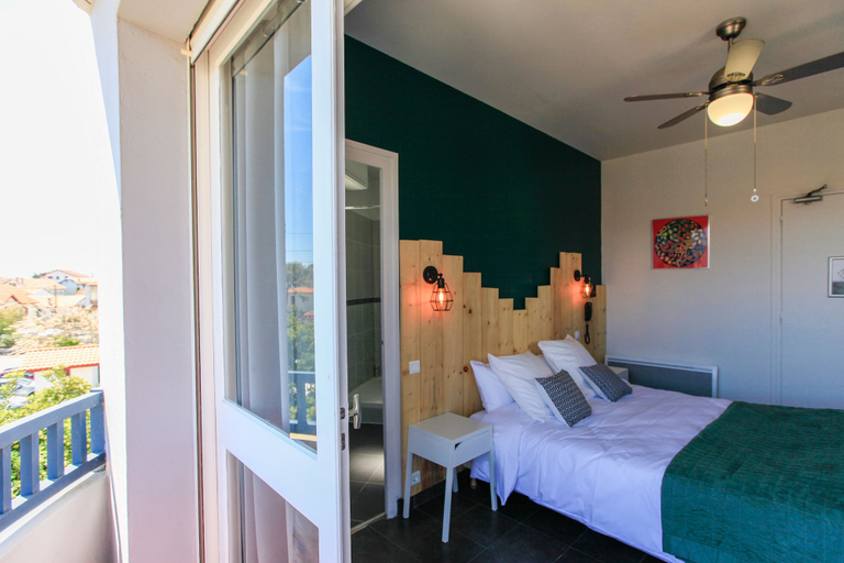 Bedroom 3, Hôtel La Baïne, Landes