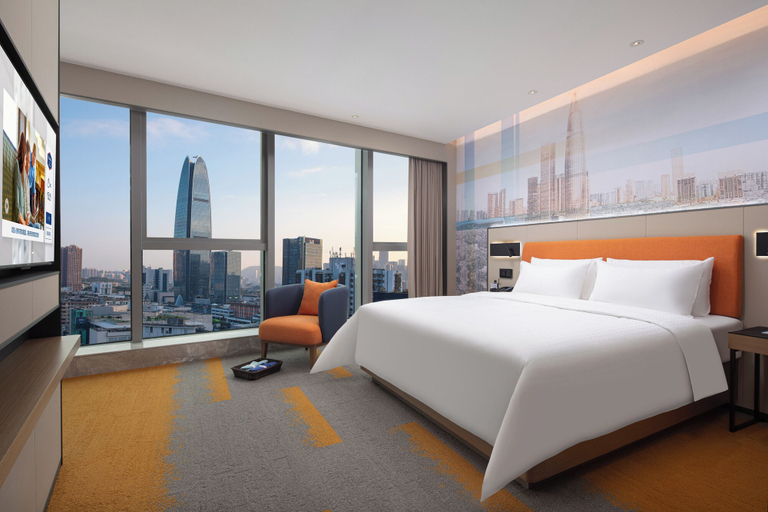 Bedroom 2, Hampton by Hilton Shenzhen Baoan Xinan, Shenzhen