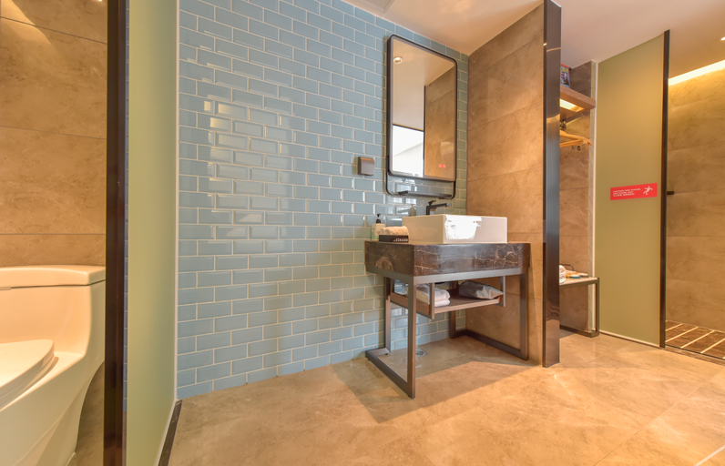 Bathroom 3, Echarm Hotel Guilin Guanyang Yunshuiyao, Guilin