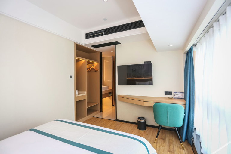 Bedroom 2, 城市·雲ホテル(成都郫縣蜀都萬達)(City Comfort Hotel (Chengdu Pixian Shudou Wanda)), Chengdu