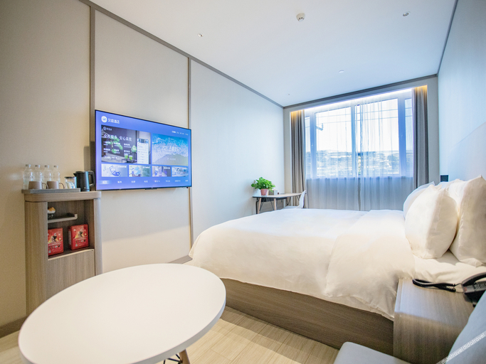 Bedroom 2, Hanting Hotel Tianshui Zhangjiachuan Sunshine Waterfront, Tianshui