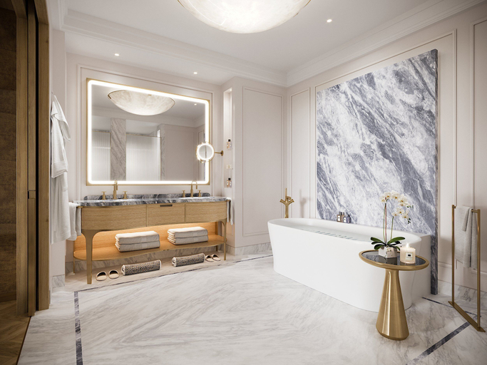 Bathroom 5, Four Seasons Resort and Residences at The Pearl - Qatar, Doha