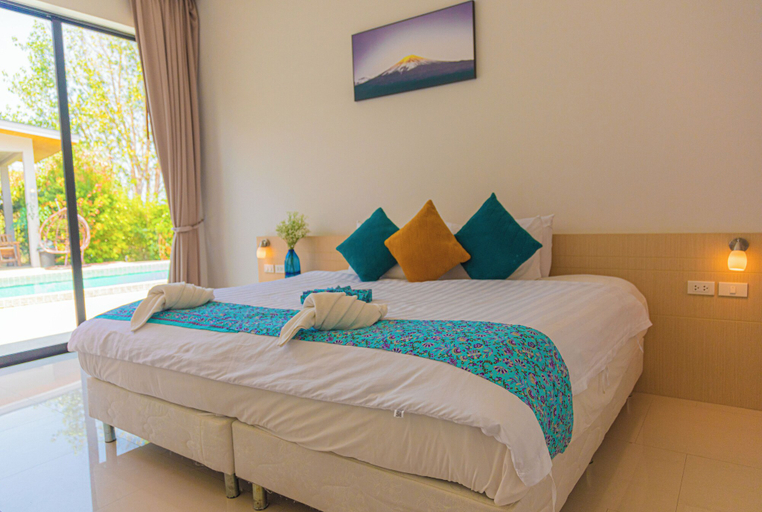 Bedroom 4, Alhambra Pool Villas & Pool Access Rooms, Phuket Island