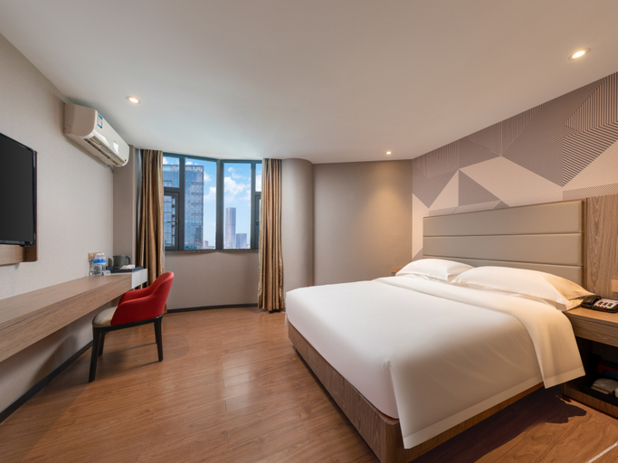 Bedroom 2, Borrman Hotel Zhongshan Lihe Plaza, Zhongshan