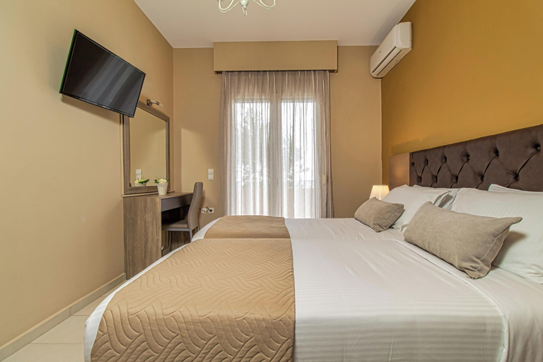 Bedroom 3, Theo Villas With Sea View, Crete
