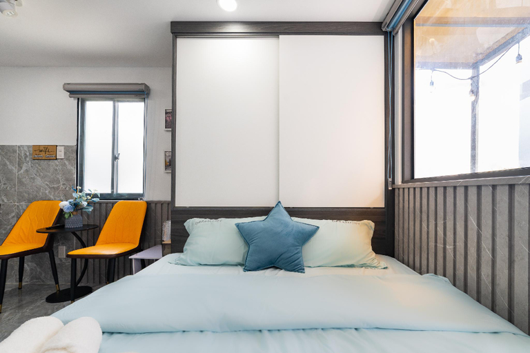 Bedroom 3, Bui Vien Beats - Balcony & Netflix Studio, D1, District 1