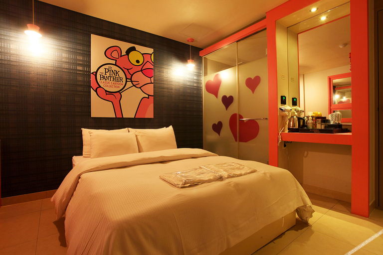 Bedroom 2, Sangbong Hotel Coin de Rue, Jungnang