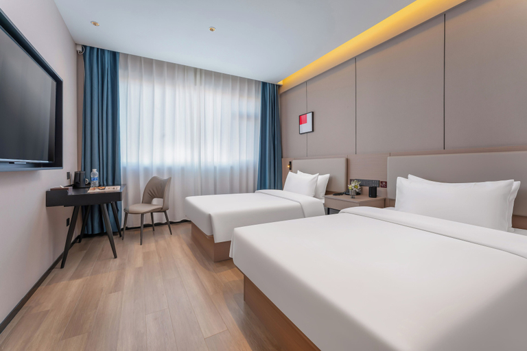 Bedroom 2, Ward Smart Hotel, Dezhou
