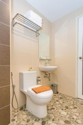 Bathroom 4, Orkid Inn Mahkota Cheras, Hulu Langat