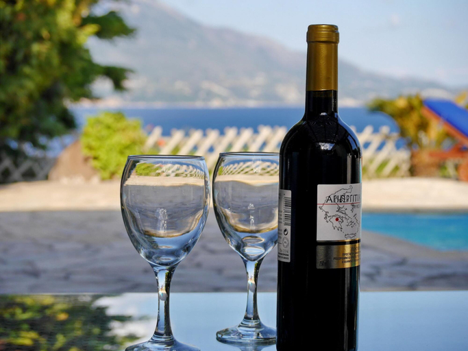 Food & Drinks 5, Villa Afroditi in Spartia, Ionian Islands