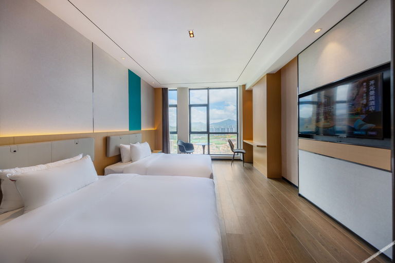 Bedroom 2, Manju Hotel (Zhoushan Xincheng Baolong Branch), Zhoushan