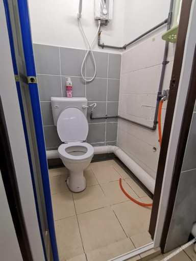 Bathroom 3, ホテル O スリ ランパイ メトロ ホステル, Kuala Lumpur