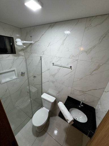 Bathroom 3, kitnet Vila Vucuge, Porto Seguro