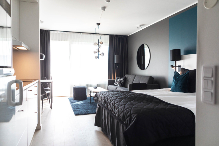 Bedroom 2, Sky Hotel Apartments City, Linköping