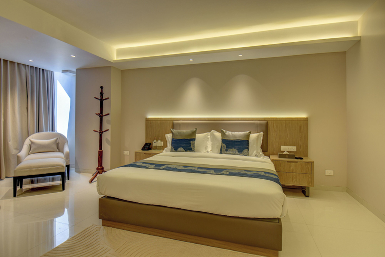 Bedroom 2, The SSK Solitaire Boutique Hotel and SPA, Nashik