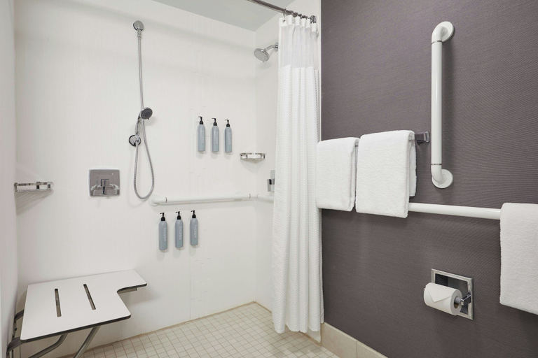 Bathroom 3, Courtyard by Marriott Poughkeepsie, Dutchess
