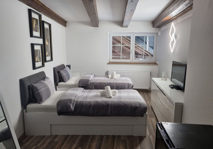 Bedroom 1, Gästezimmer Sarstedt, Hildesheim