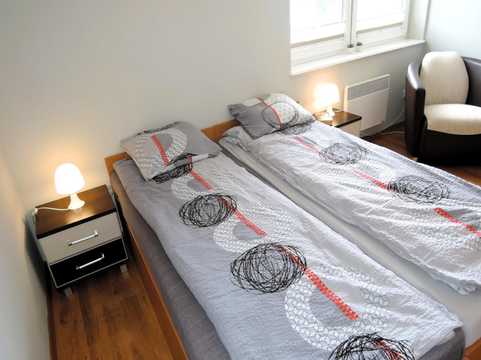 Bedroom 2, Apartment in Miedzyzdroje near Sandy Beach, Kamień