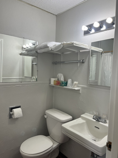 Bathroom 4, Old Mill Motel, Algoma