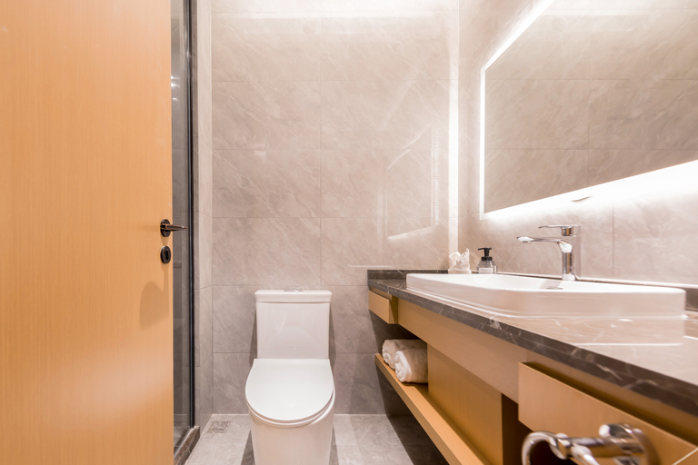 Bathroom 3, Manju Hotel (Zhoushan Xincheng Baolong Branch), Zhoushan