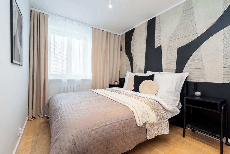 Bedroom 3, New York by Kairos Apartments, Siemianowice Śląskie