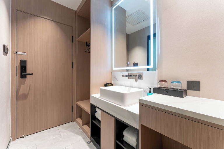 Bathroom 3, Ward Smart Hotel, Dezhou