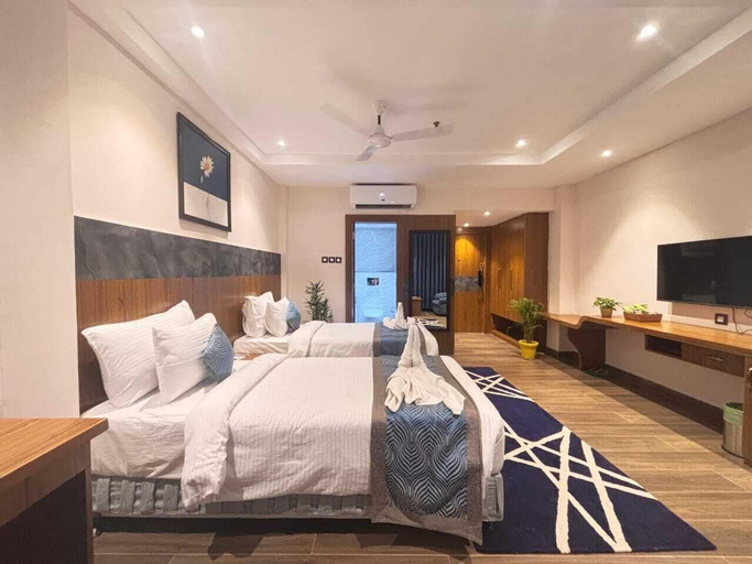 Bedroom 2, Pipul Padmaja Beach Inn, Puri