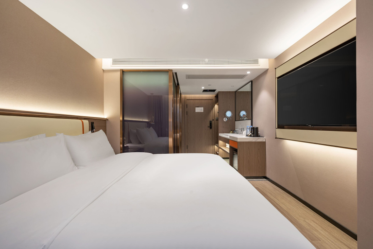 Bedroom 3, WorldHotel Quancheng Sqr Kuanholi Branch, Jinan