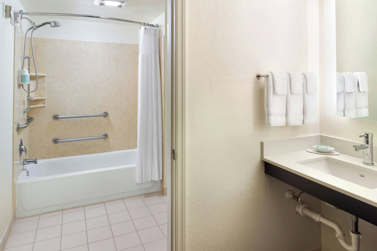 Bathroom 5, Residence Inn By Marriott Fairfax Merrifield, Fairfax