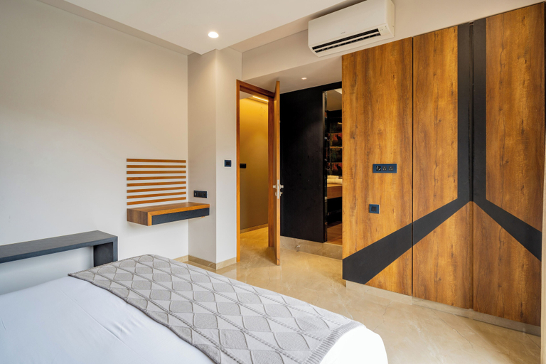 Bedroom 3, Alaya Stays - Imperial Mystara 5BHK near Khandala Hills, Pune