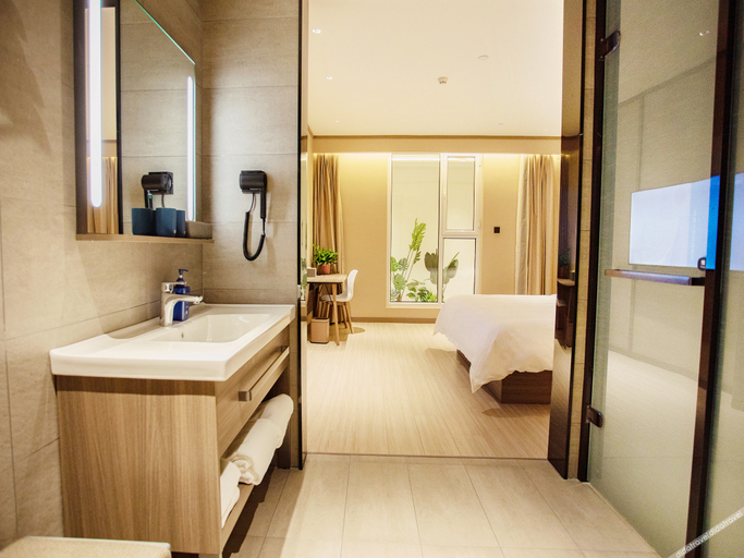 Bathroom 3, Hanting Hotel Tianshui Zhangjiachuan Sunshine Waterfront, Tianshui