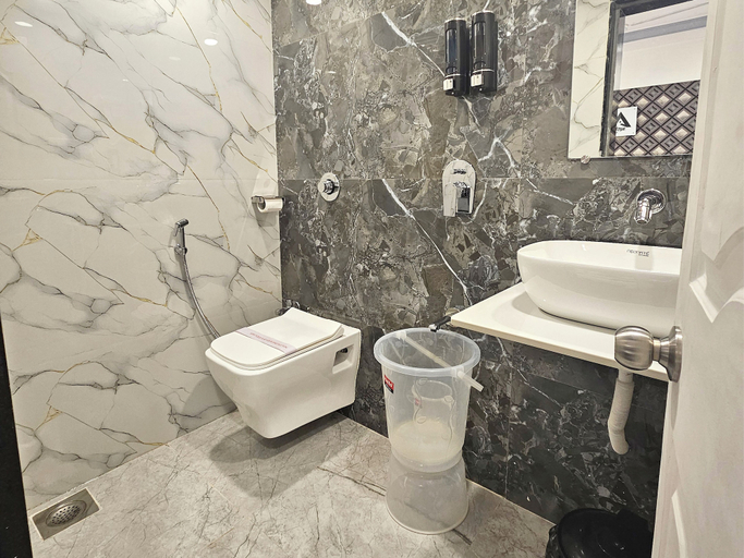 Bathroom 3, Astha Kandivali Service Apt, Mumbai Suburban