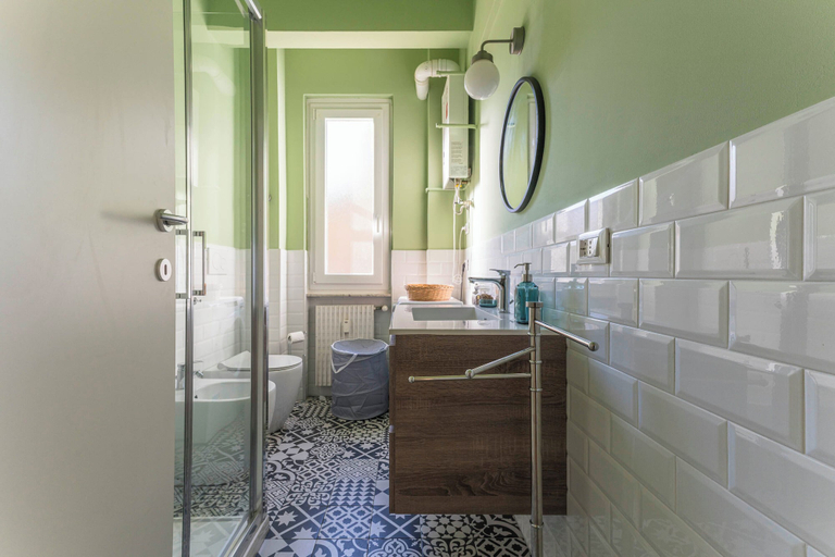 Bathroom 3, Spacious Apartment In Sori With Terrace, Genova
